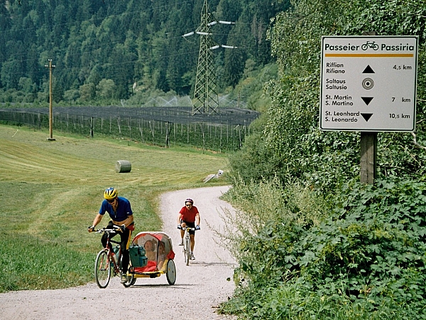Pista ciclabile della Val Passiria
