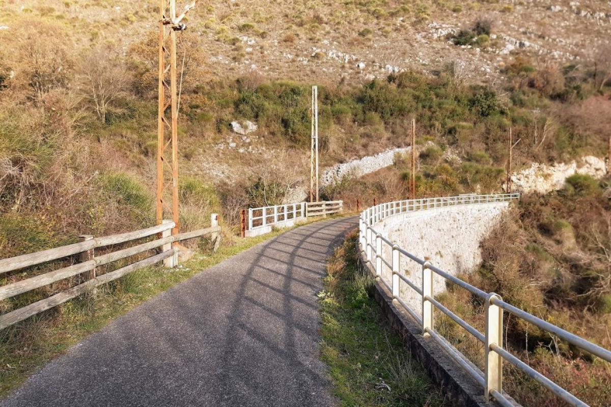 Pista ciclabile Fiuggi Paliano