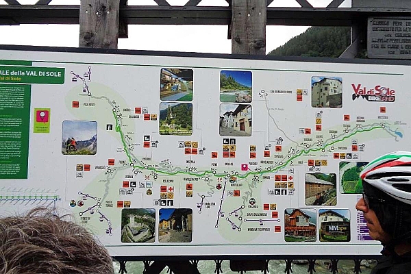 Pista ciclabile Val di Sole
